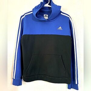 Adidas Boys Youth Hooded Sweatshirt Size L 14/16